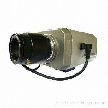 CCTV Box Camera with 1/3-inch Sony CCD Image Sensor, Automatic Tracking White Balance